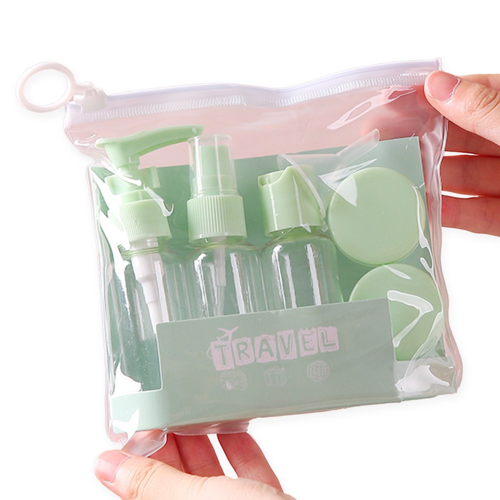 해즈잇 여행용 화장품공병 아기화장품 소분용기 세트 6종, 1개, 그린 6,900원