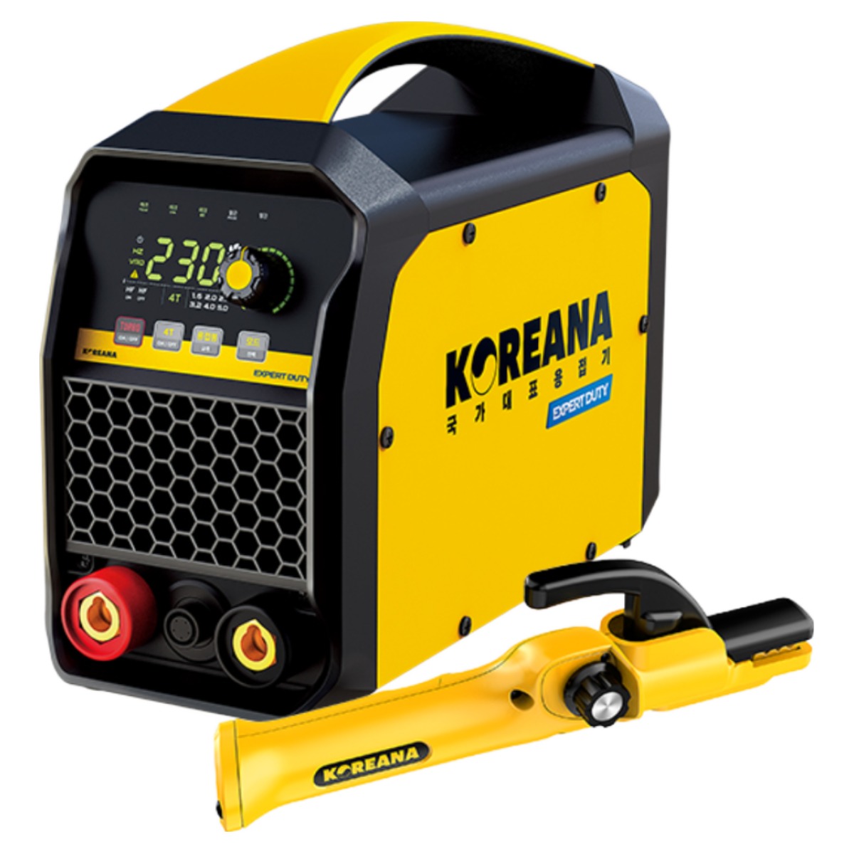 코리아나 용접기 KH230 홀더10M 어스 5M 세트 4파이 풀 용접 319,000원