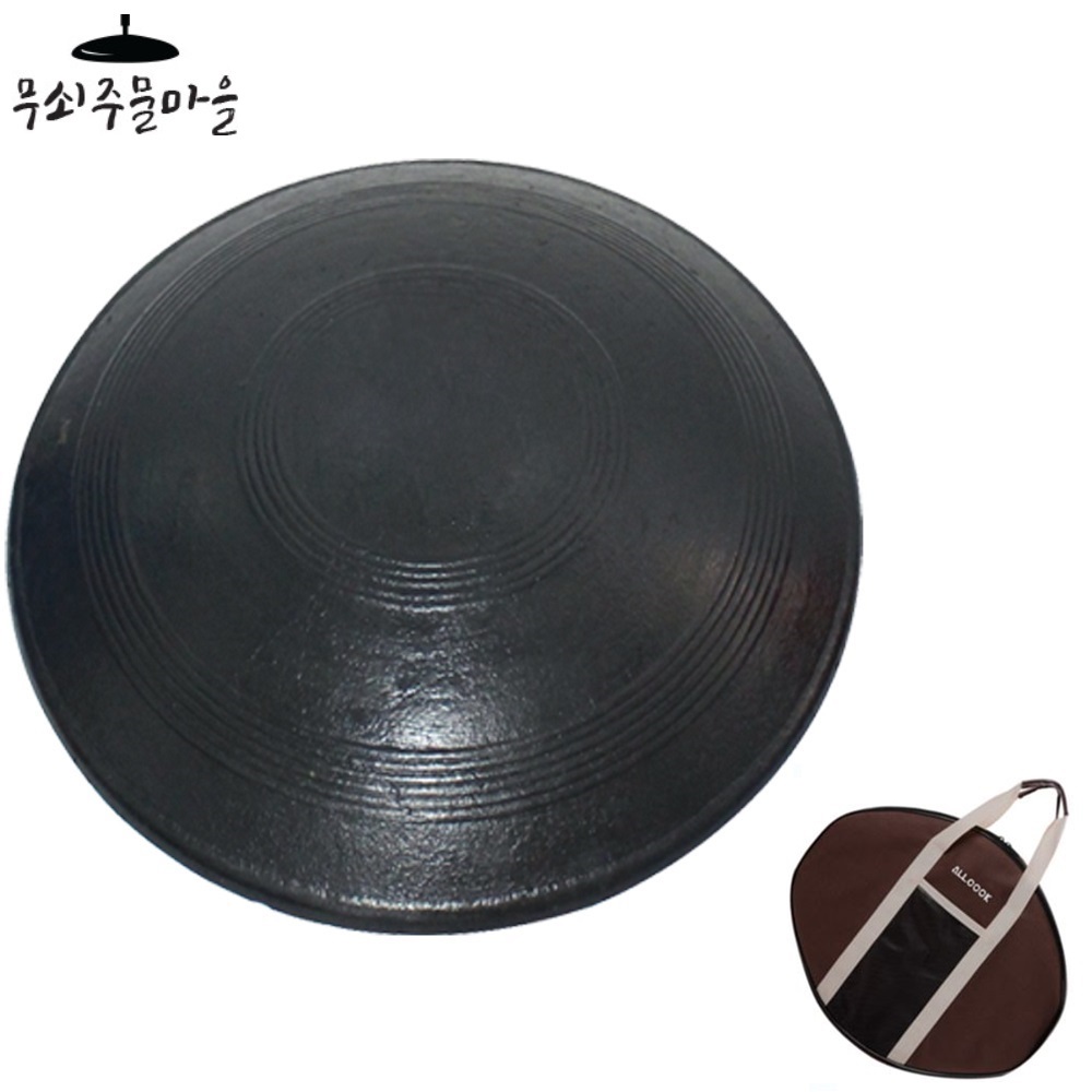 무쇠주물마을 길들인 솥뚜껑불판 37~65cm 조선 그리들 손잡이제거형 89,000원