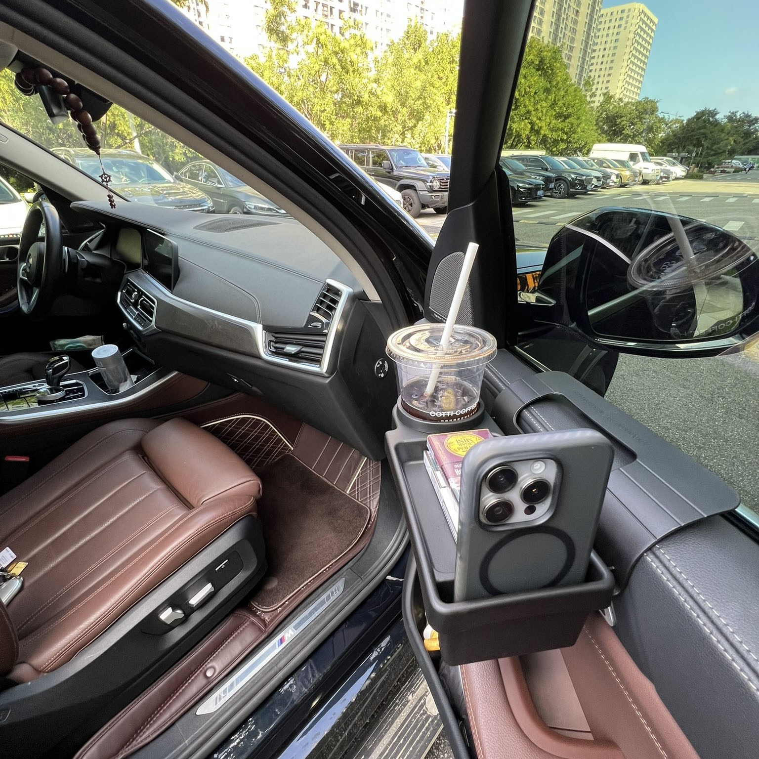 하루꿈 자동차 컵홀더 3in1 차량용컵홀더 핸드폰 잡화 수납 거치대 8,450원