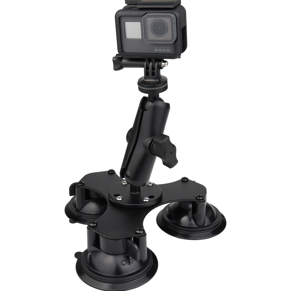 파라그랩 차량용 흡착형 트리플 트위스트컵 카메라 거치대 55,200원