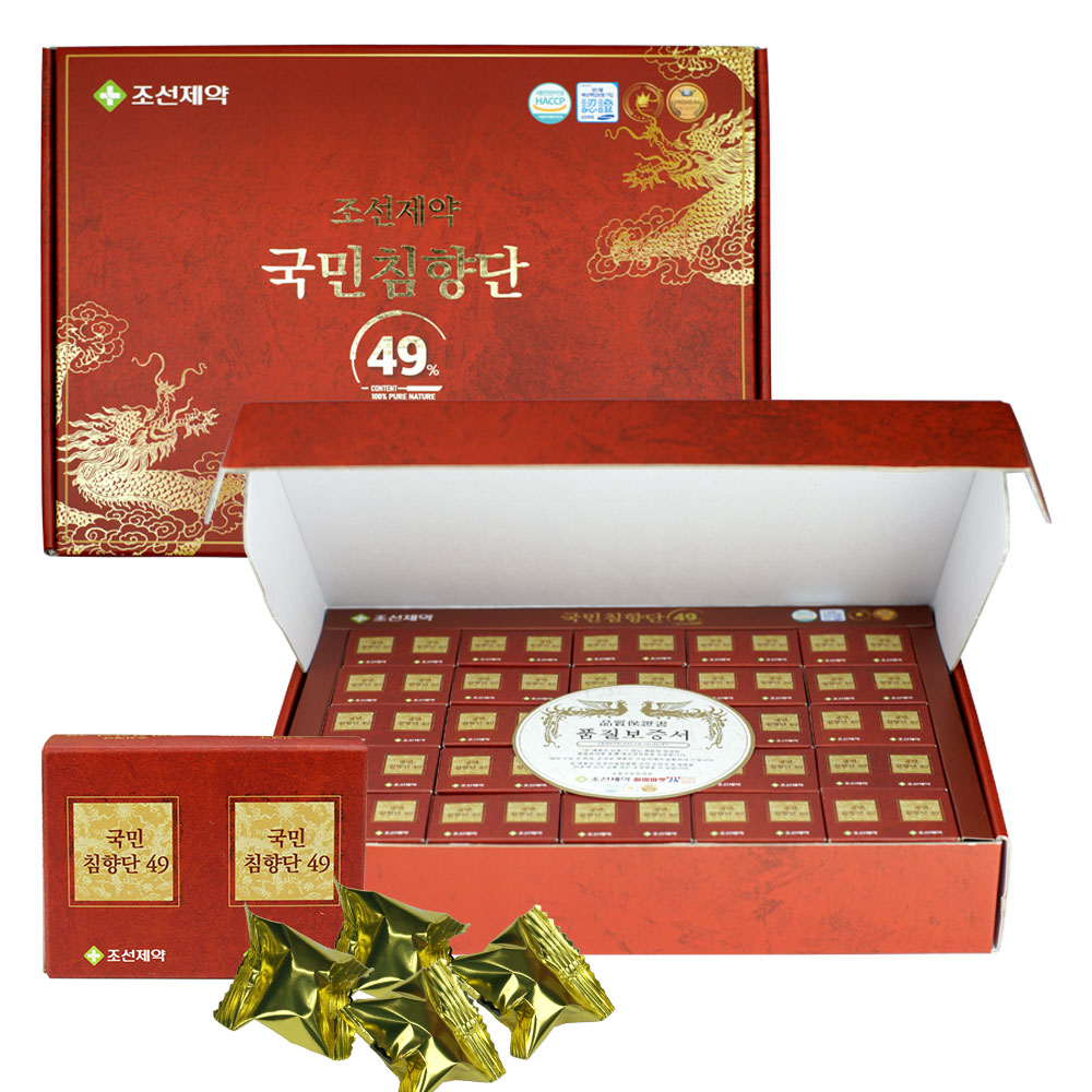 조선제약 국내 최초 침향 49% 국민침향단 49, 400g, 1개 198,000원