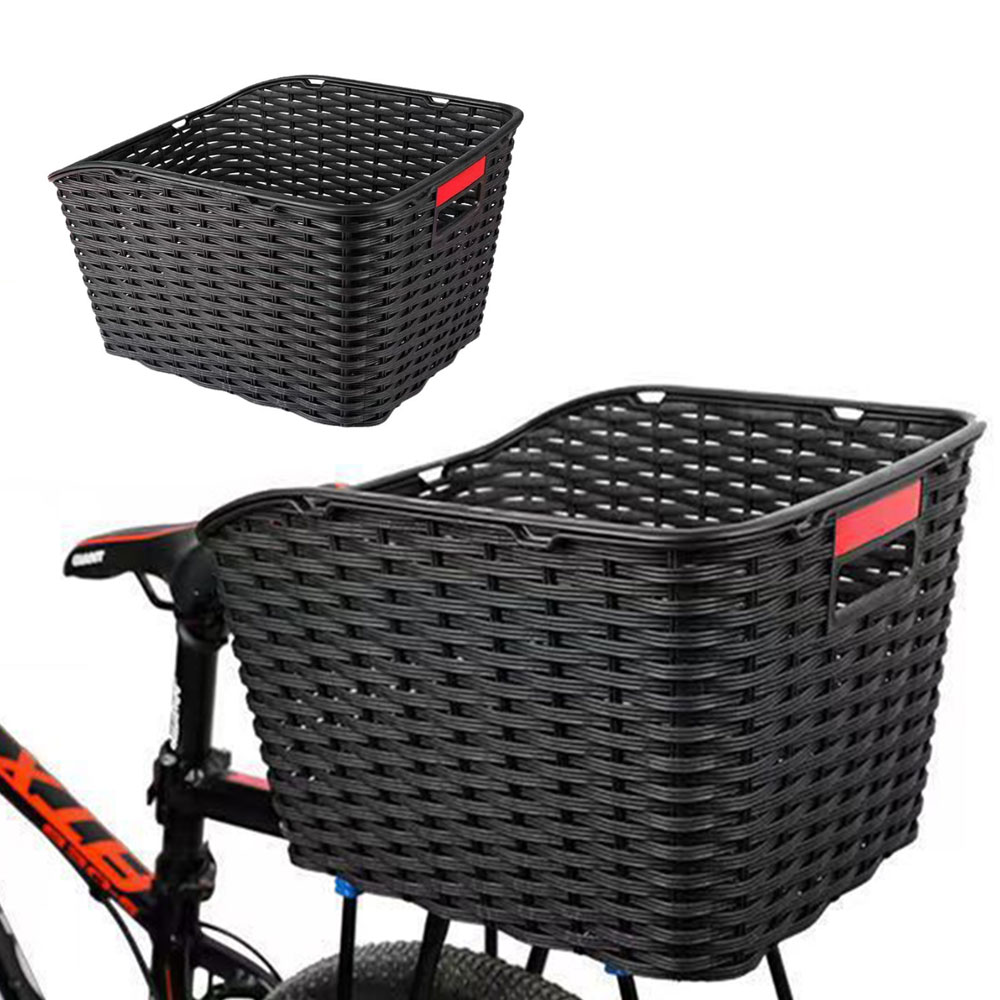 자전거 바구니 시장바구니 킥보드 짐받이 라탄 탈부착 뒷자석 바스켓 i46, 1개 12,500원