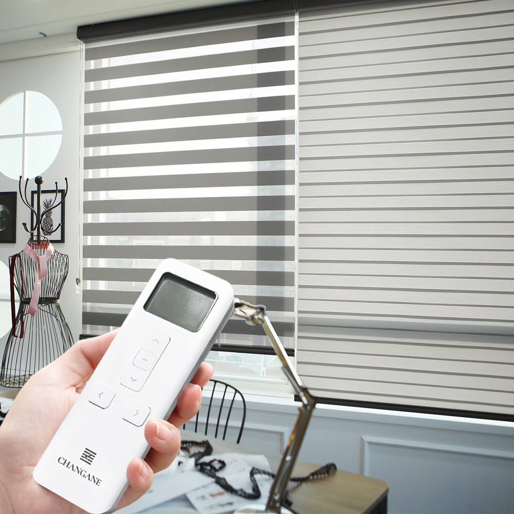 창안애 맞춤제작 전동 콤비블라인드 리모컨 1개 포함 224,300원