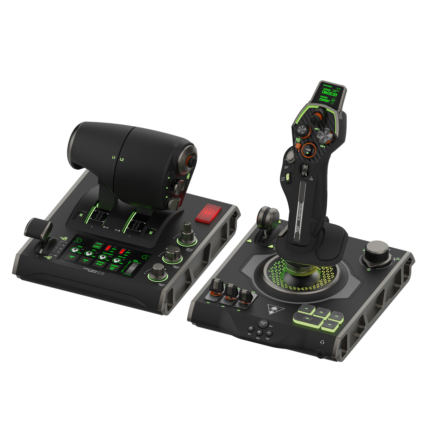 터틀비치 벨로시티원 Flightdeck HOTAS 플라이트 터치 디스플레이 139 버튼 647,000원