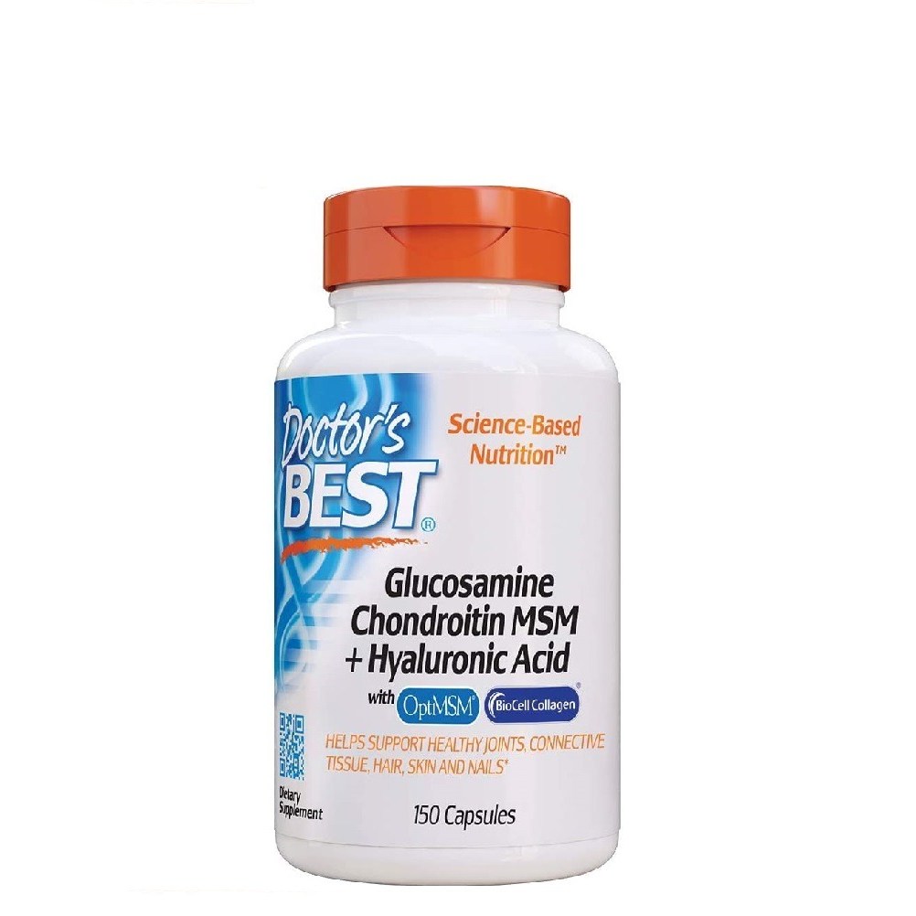 doctor's best 글루코사민 콘드로이틴 MSM 히알루론산 150정 129,000원