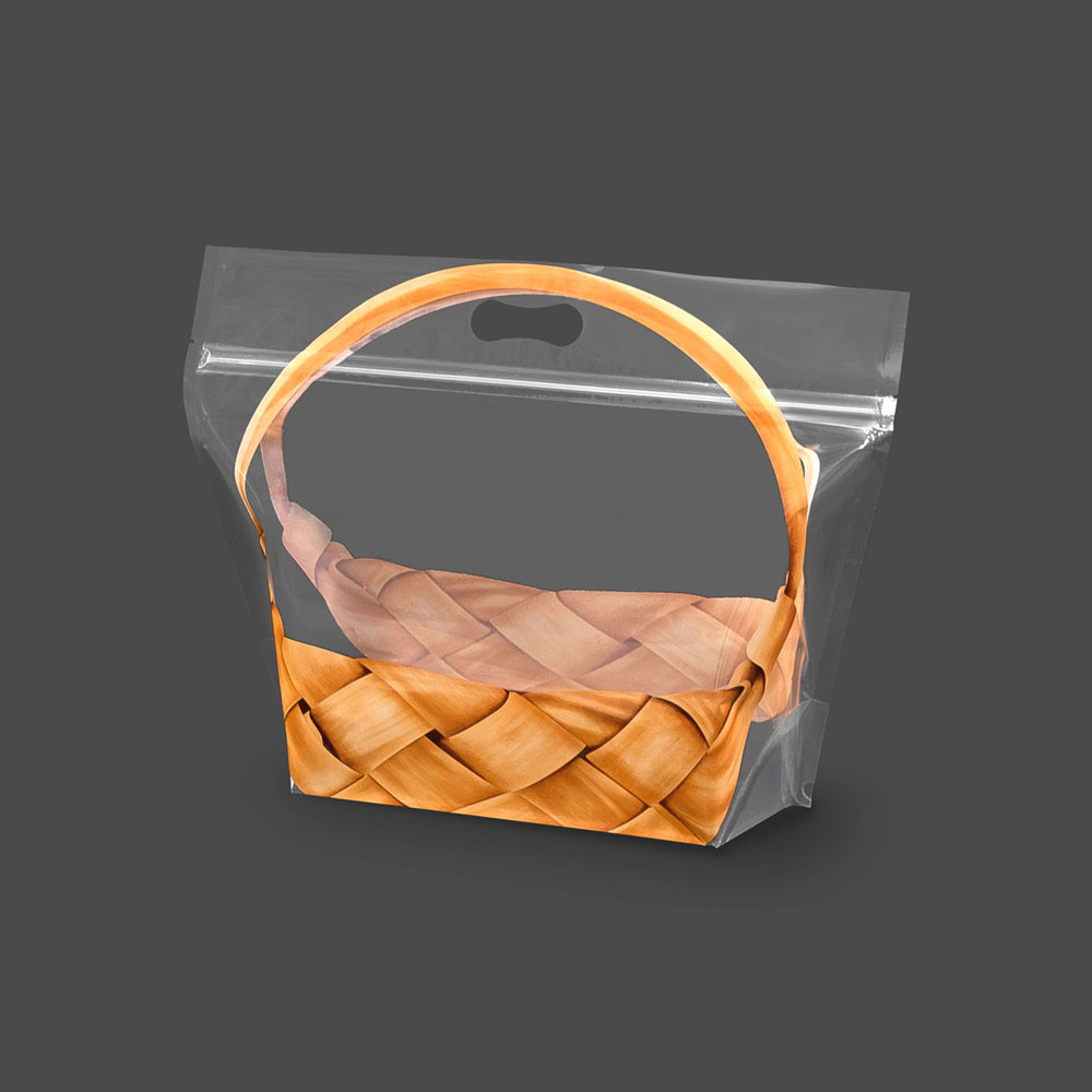 제이팩토리 투명 비닐 PE 봉투 손잡이 스탠드 식빵 지퍼백 2종 28,600원