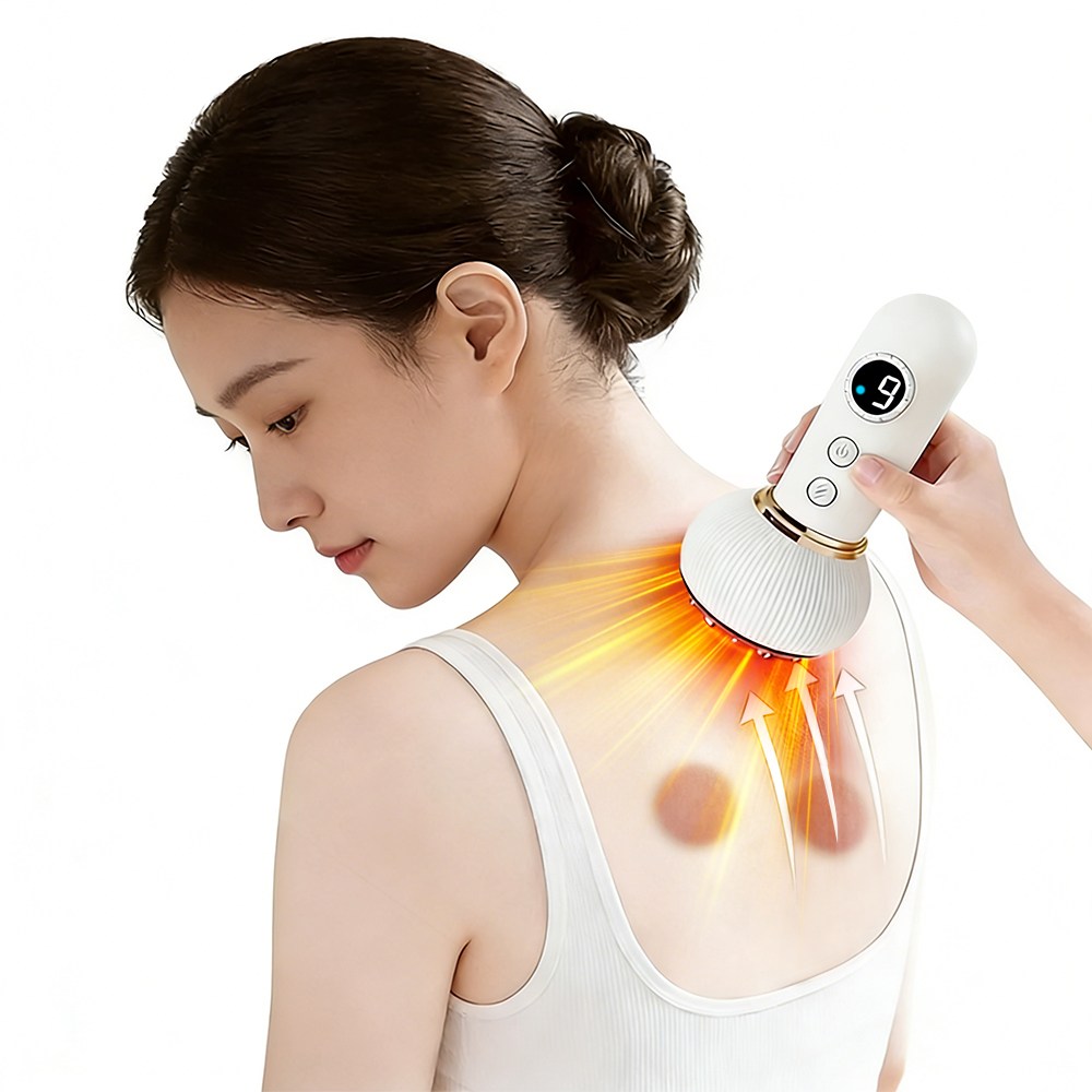 smabat 스마트 괄사 마사지기 흡착 마사지기 진공 온열안마기 강력한 흡입력 온열 9단계조절 무선 충전 17,900원