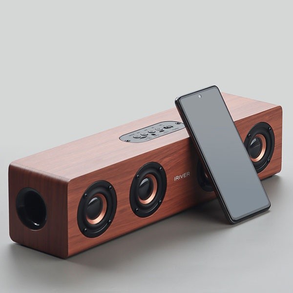 모던 엔틱 우드 스타일 4Way PC 사운드바 AUX 블루투스 스피커 71,000원