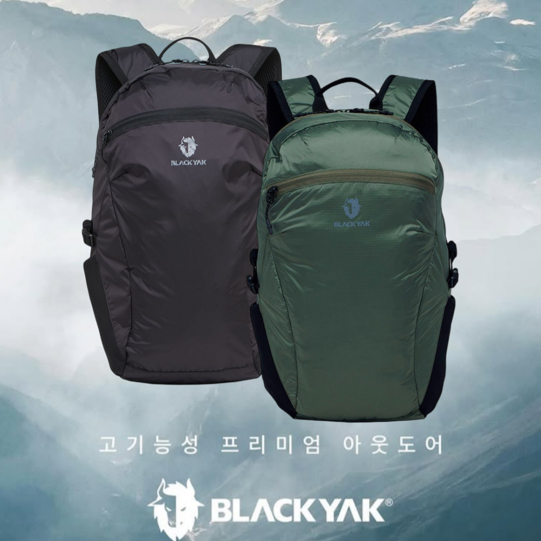 블랙야크 18L배낭 소형배낭 패커블백팩18B, 블랙 60,000원