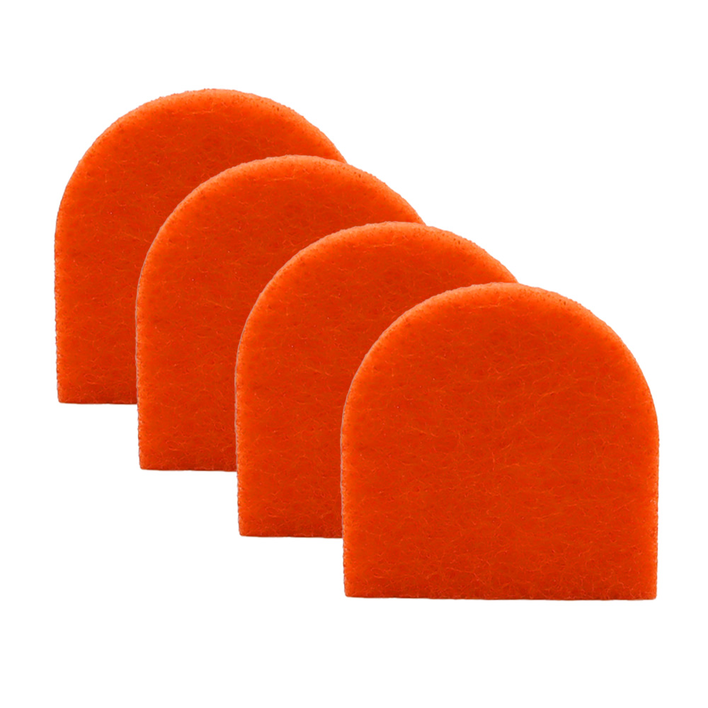 람스홈 탄냄비 찌든때 전용 매직 수세미 오렌지, 4개입, 1개 3,650원
