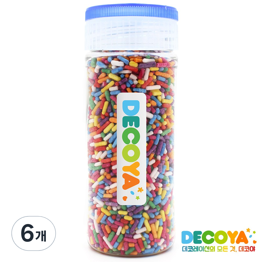 데코야 레인보우 막대 스프링클 XL 간편용기 (데코/제과제빵/스프링클) 45,750원