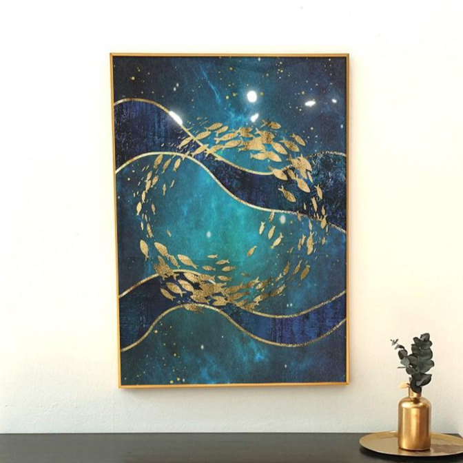 앙리아트 명예와 재물을 불러오는 행운 잉어 그림 풍수 액자 인테리어 소품 집들이 개업 선물 78,900원