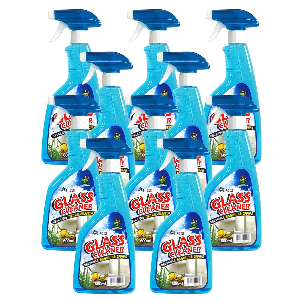 산도깨비 유리세정제 600ml, 10개, 600ml 14,850원