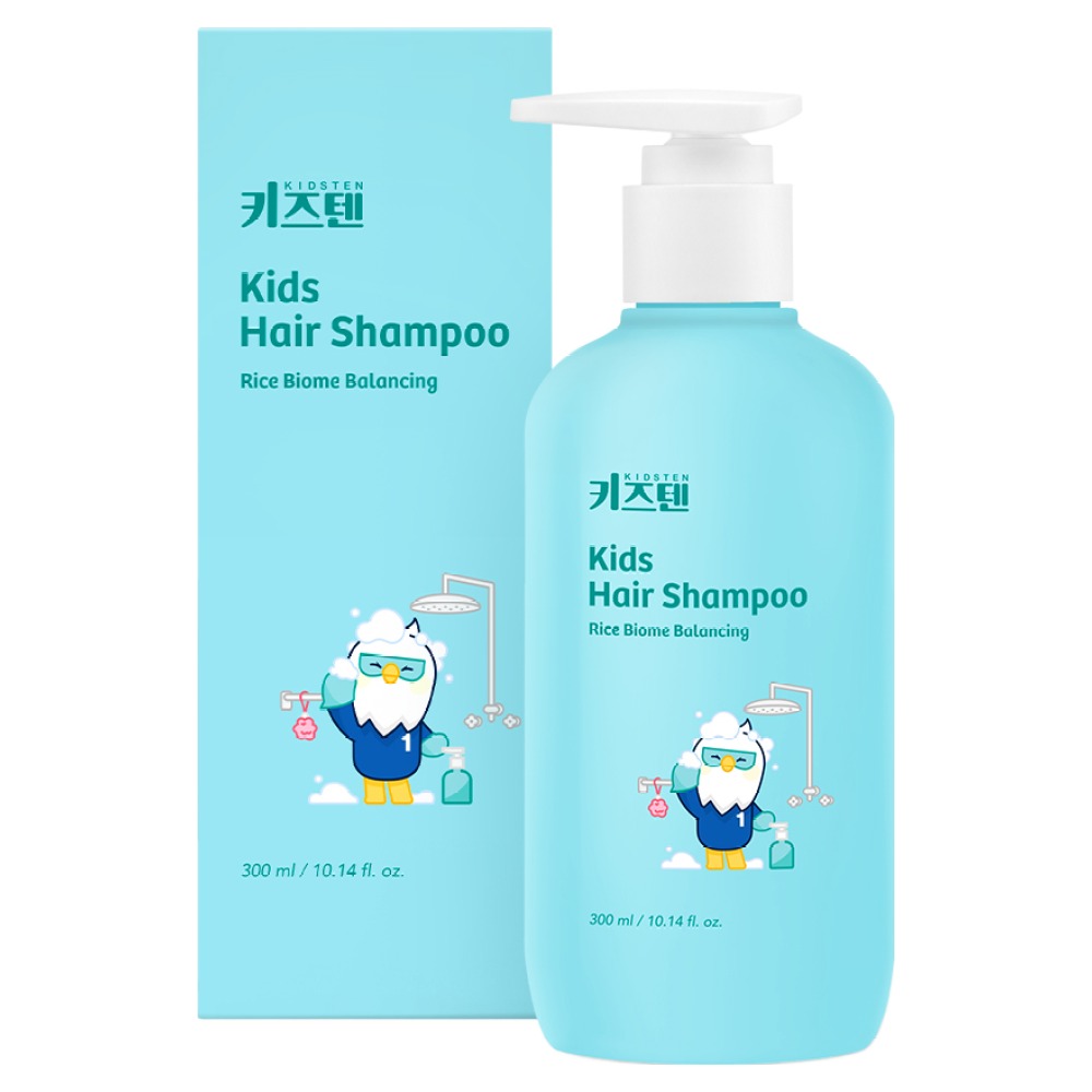 키즈텐 아기 유아 어린이 키즈 초등학생 약산성 순한 목욕 샴푸, 1개, 300ml 16,360원
