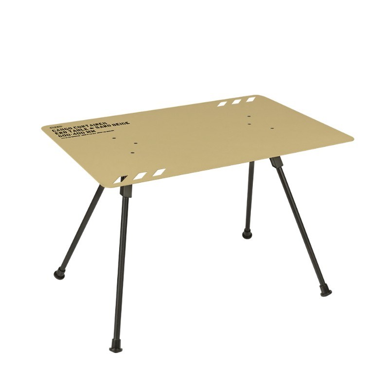 카고컨테이너 엔드 테이블 캠핑 휴대용 보조 사이드 접이식 좌식테이블, 베이지 131,000원