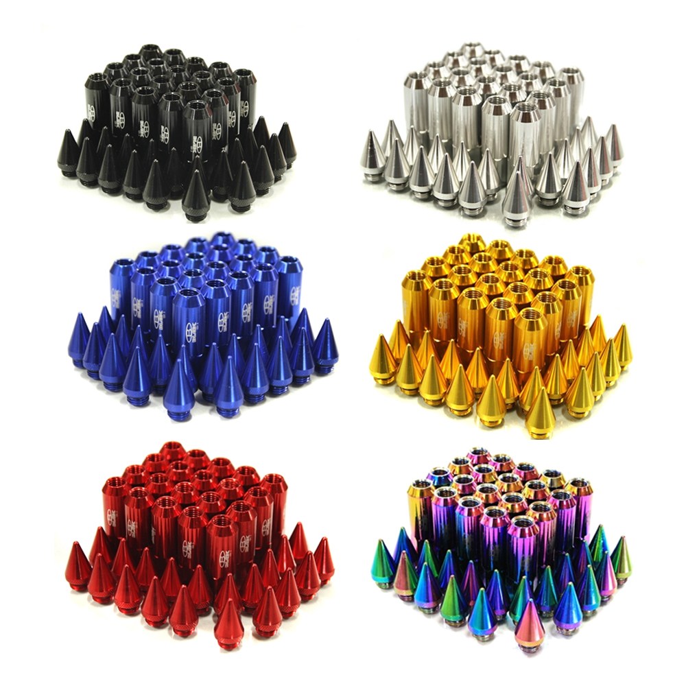 락모터스 자동차 휠너트 M12X1.5 20개 세트 도난방지락너트 휠볼트 튜닝휠 포인트 차량용 45,500원