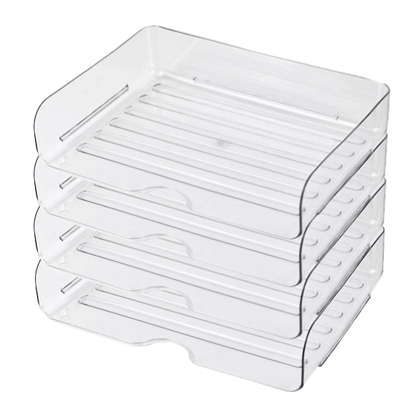 라라하우스 오픈 모듈 A4 문서 서류 정리 트레이 정리함, 4단, 경제형 투명 16,890원