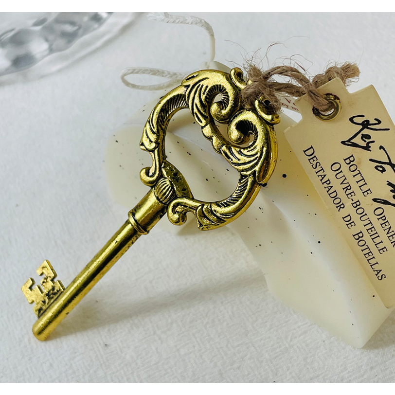 차차바이 황금열쇠오프너 빈티지오프너 집들이선물 엔틱오프너 병따개 선물추천 5,200원