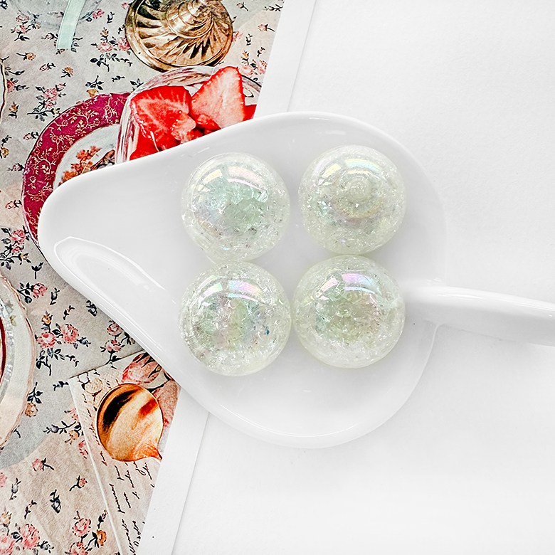 헤세드 20mm 컬러 크랙 왕구슬 빅구슬 비즈 8,500원