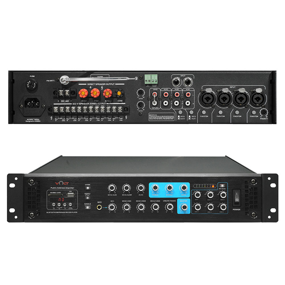 VOLT 방송앰프 VPA-300 블루투스 하이 로우 매장 앰프 300W 900,000원