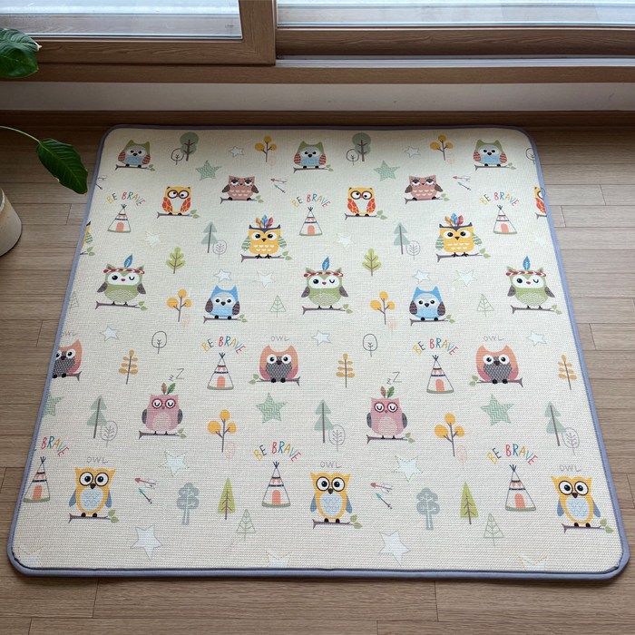 데코마당 파크론 빅사이즈 맞춤제작 카페트 리틀부엉이 보온매트, 현재가 204,000원