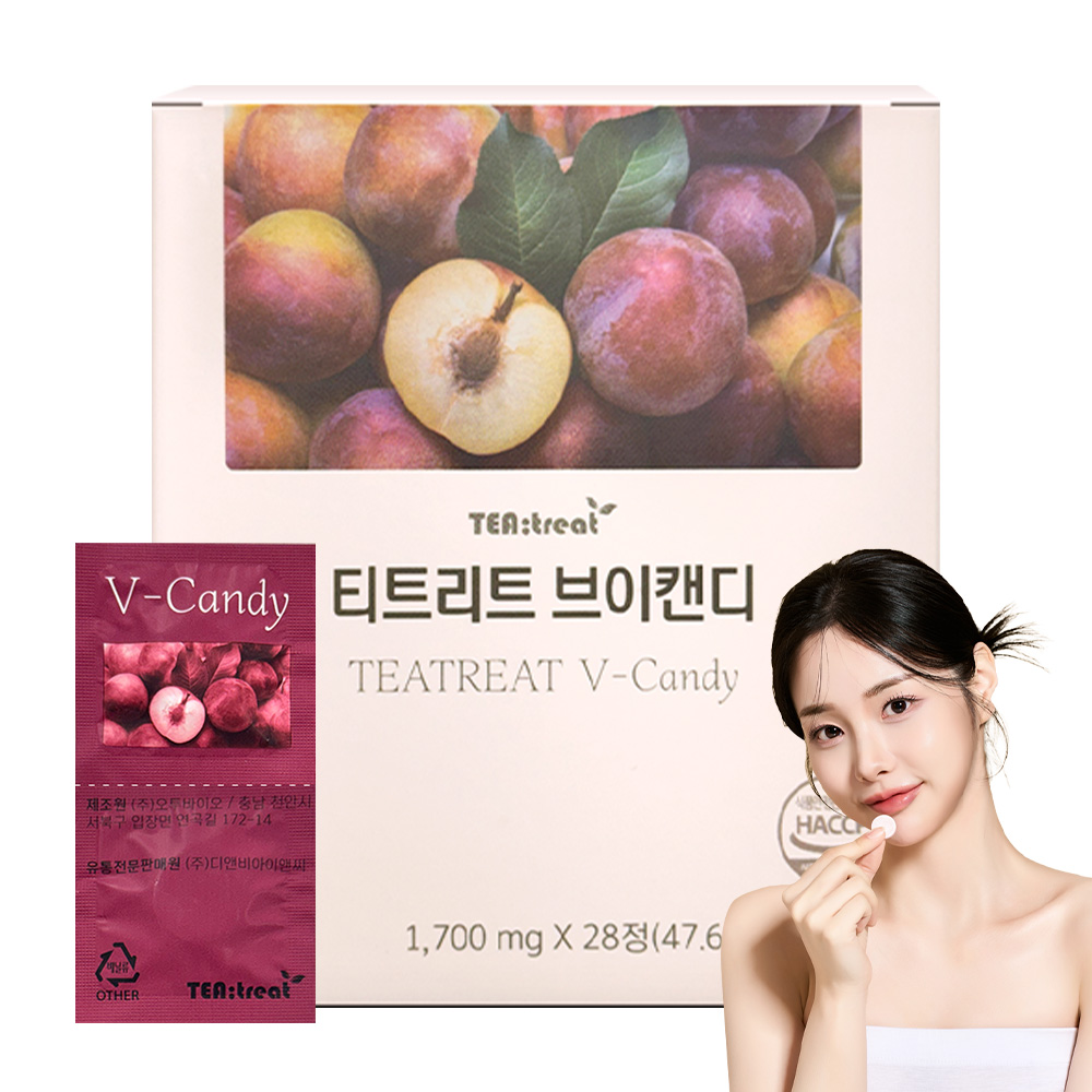 티트리트 브이캔디, 1개, 47.6g 26,000원