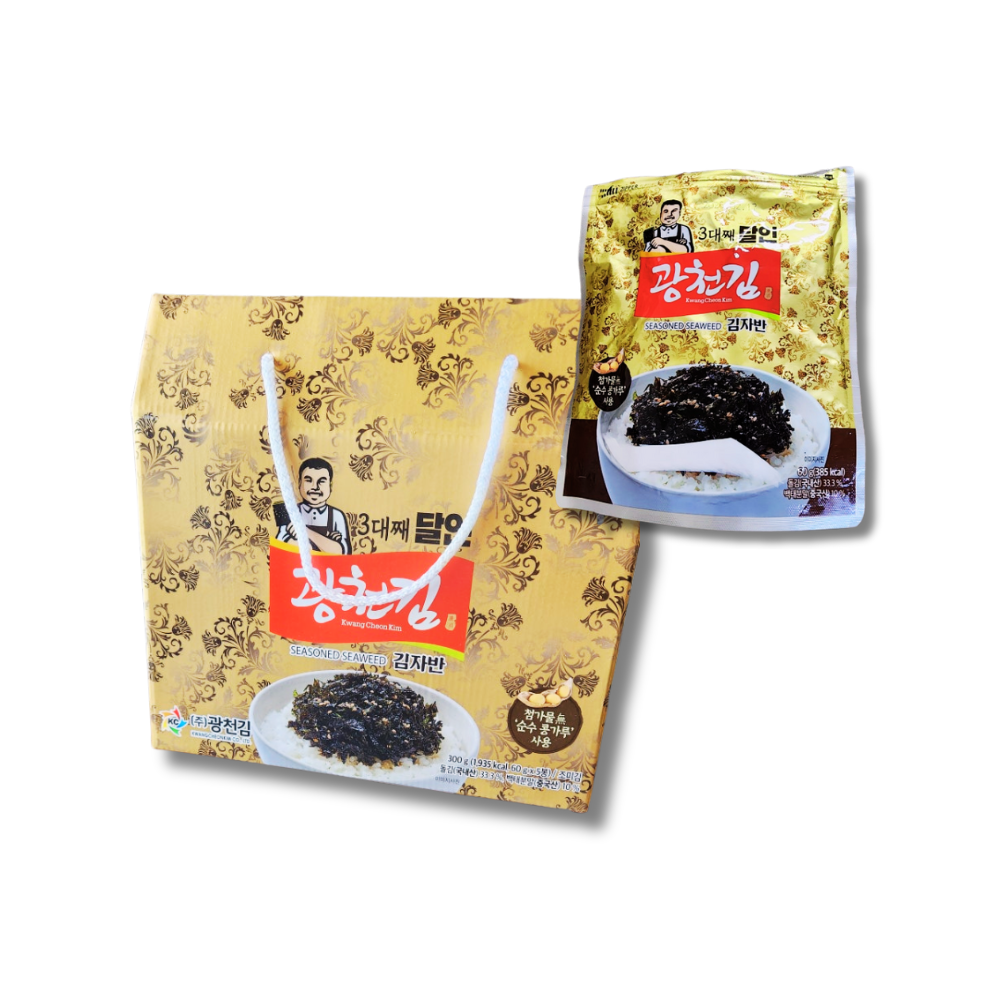 광천김 선물세트 3대째 달인 김자반 60g 5봉 세트 콩가루 김자반 20,790원