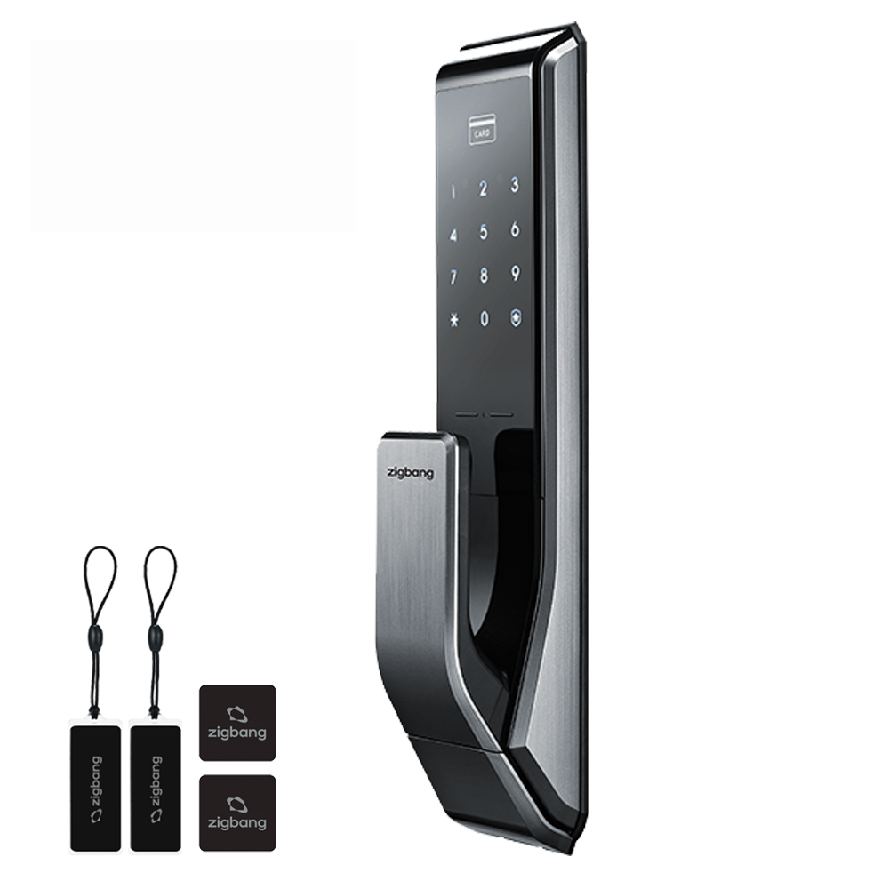 [방문설치] 직방 푸시풀 현관문도어락 현관도어락 디지털도어락 번호키 SHS-P710+고리형1개, 부착형 1개, 방문설치, 설치의뢰 B지역 239,990원