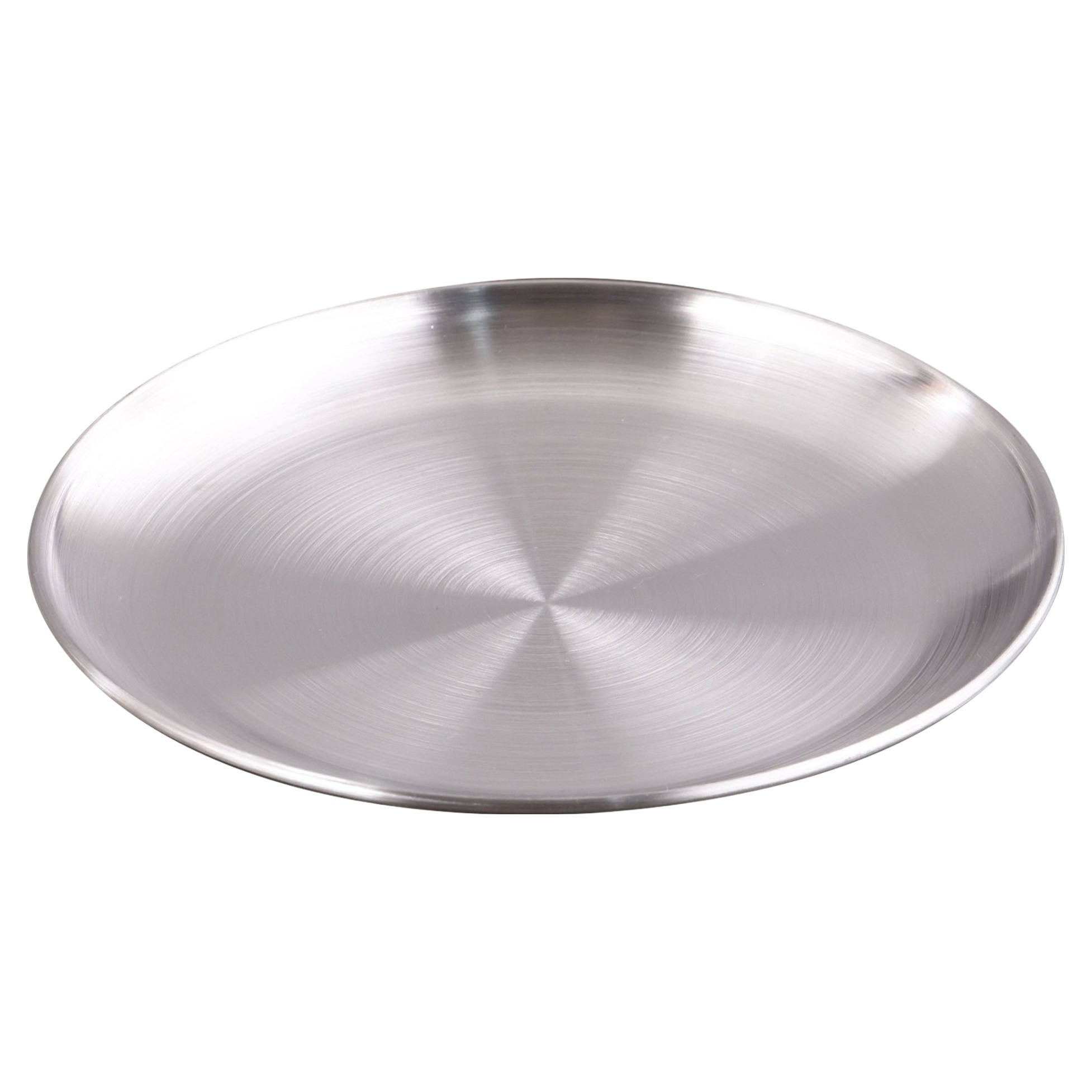 프라이스리스 스텐 304 원형 접시, 1개, 실버 5,790원
