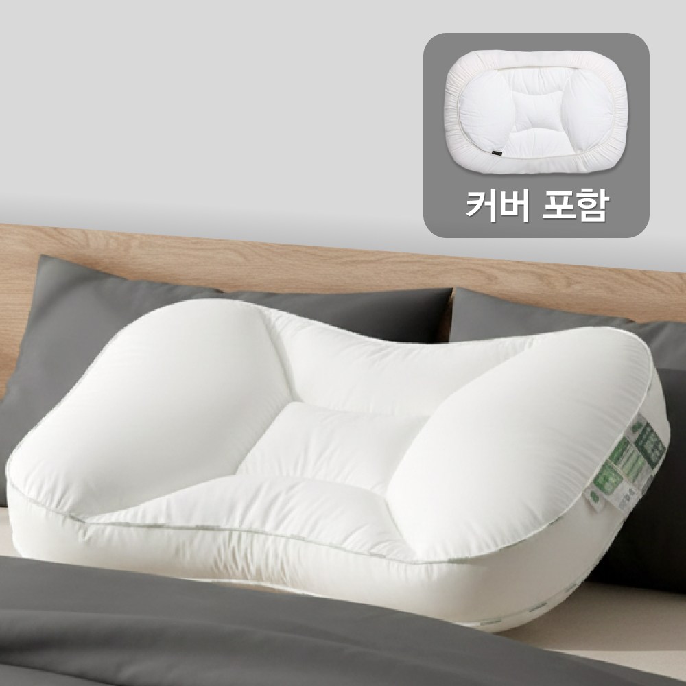 아이유베개 경추베개 5분할 프리미엄베개, 1개, 화이트 69,000원
