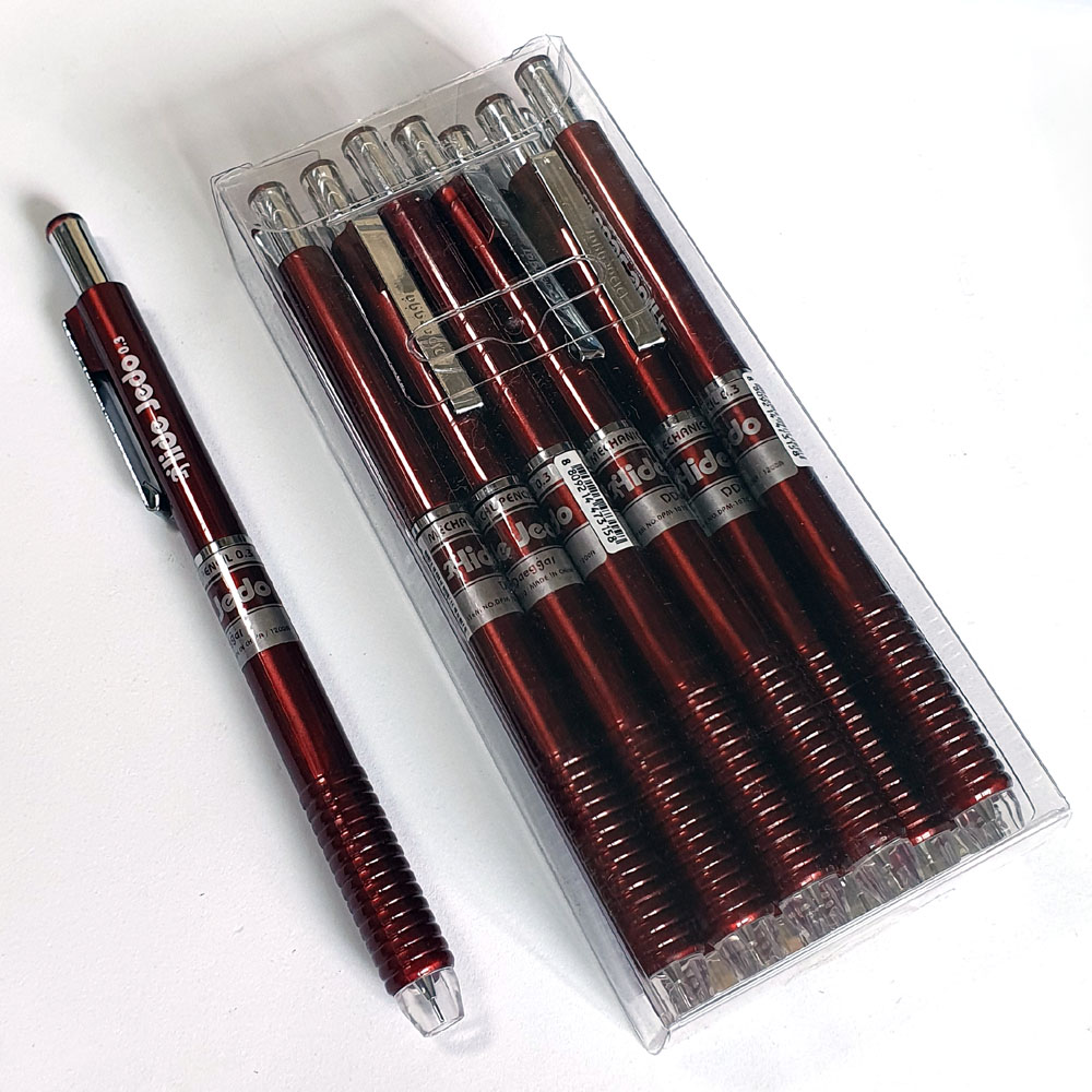 하이드제도샤프0.3mm 12자루/ 학생 일반사무용 필기구 어린이선물 문구용품 12,000원