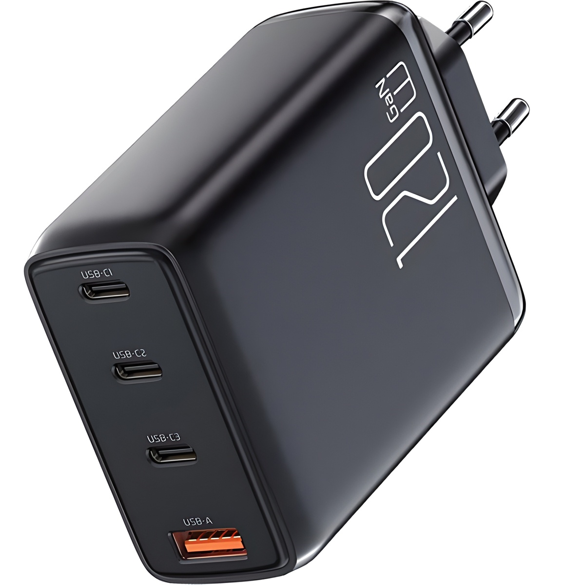 맥도도 GaN PD3.0 PPS 120W 초고속 4포트 멀티 충전기 TR257-AKR, 블랙, 1개 90,000원