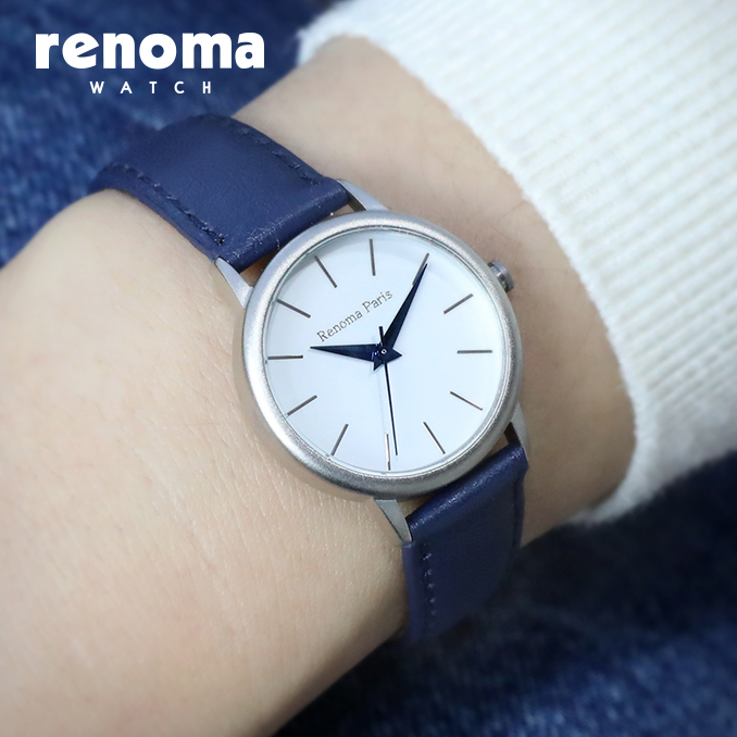 renoma 레노마 무광 클래식 베젤 여성 가죽시계 RE505 29,000원