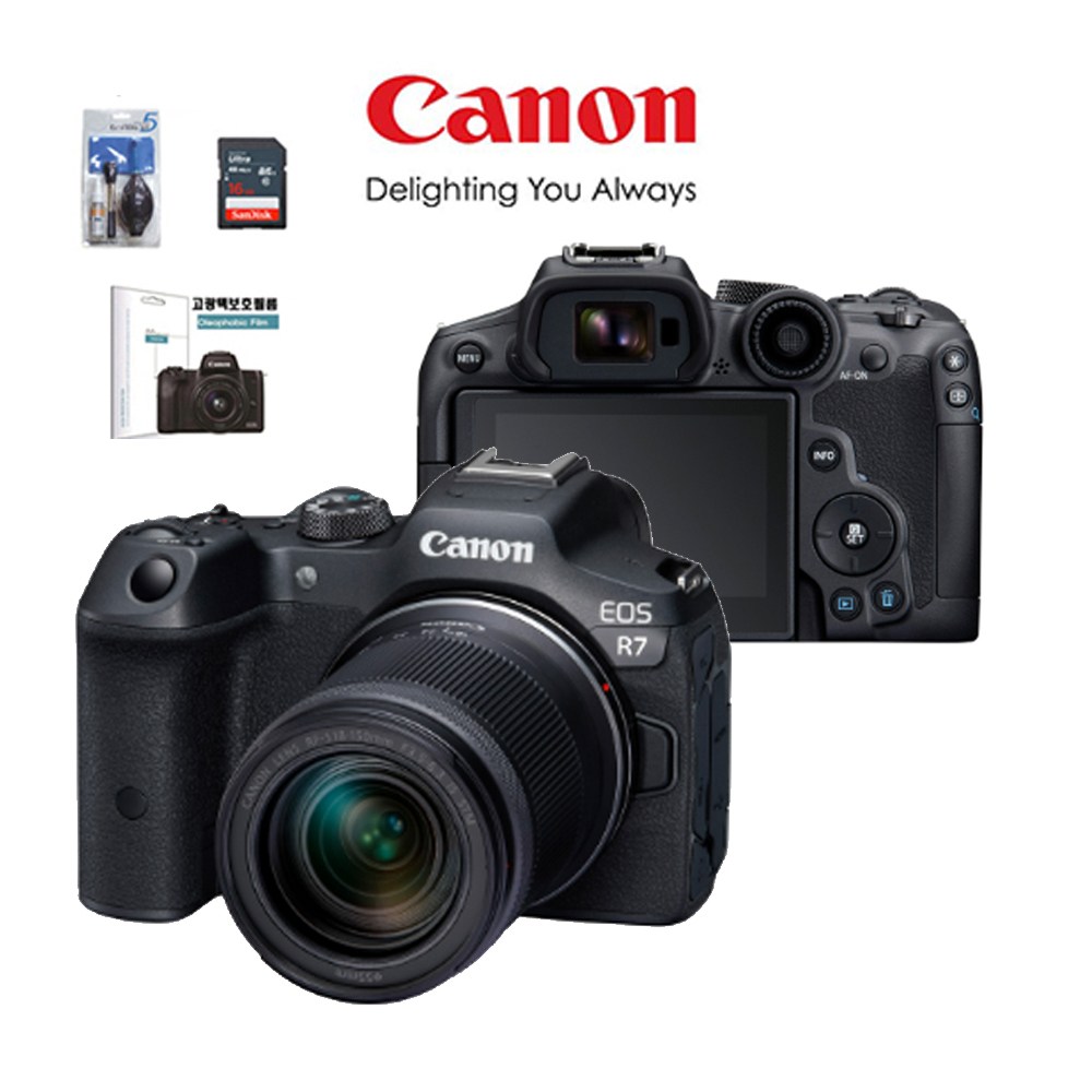 캐논 하이엔드 미러리스 EOS R7 BODY + RF-S 18-150mm F3.5-6.3 IS STM KIT 2,378,000원