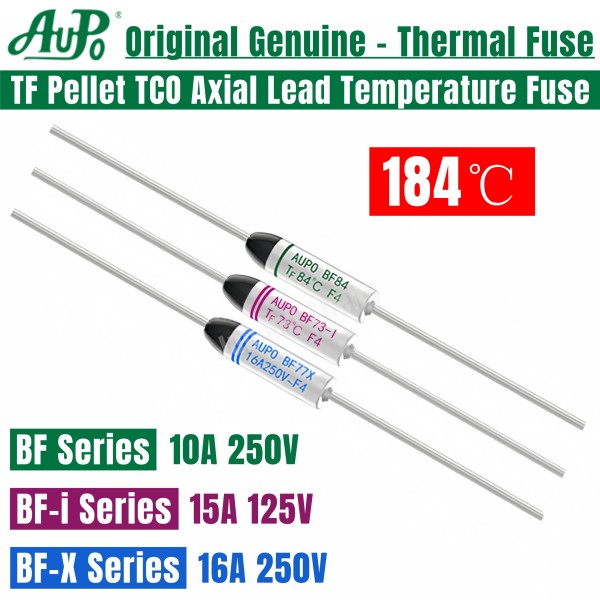 0PCS AUPO 온도 퓨즈 BF 84C BF 84 0A BF 84 X 6A 250V BF 84 I 5A 25V TF 84 섭씨 온도 펠렛 TCO 열 융합 10,300원