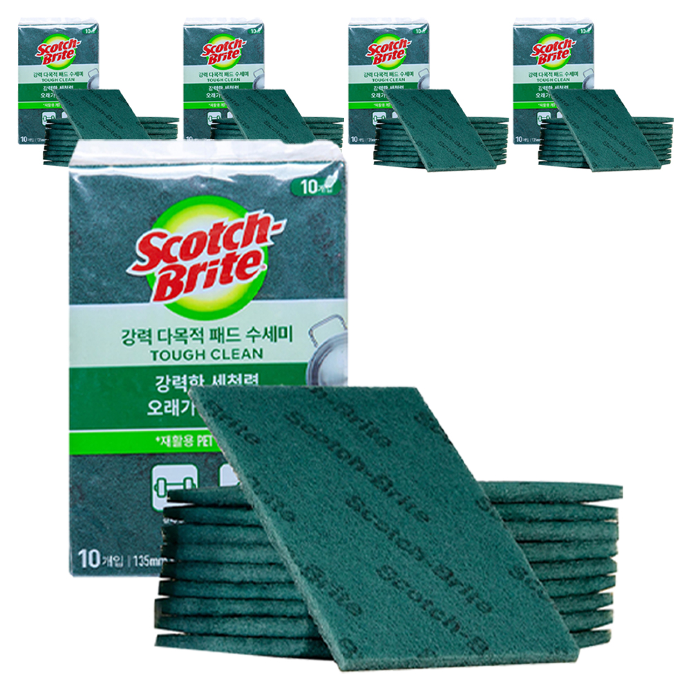 스카치브라이트 강력 다목적 패드 수세미 중형 40,620원