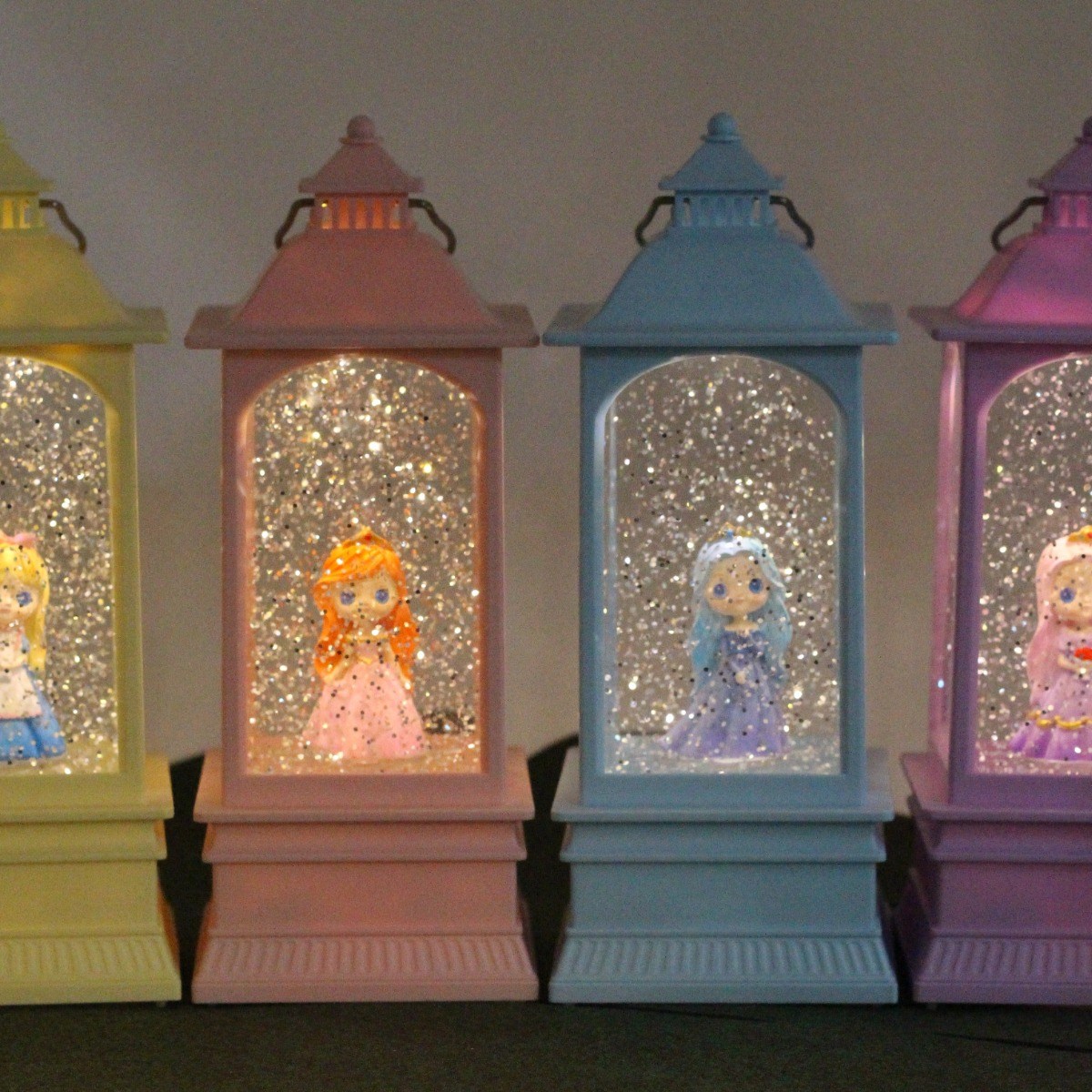 귀여운 공주 사각LED오르골워터볼무드등랜턴 19,800원