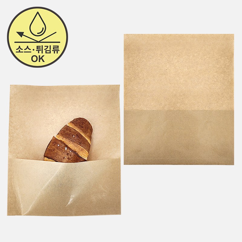 서흥이앤팩 토스트 샌드위치 포장지 토스트봉투 포켓포장 봉투, 1개, 500개 20,800원