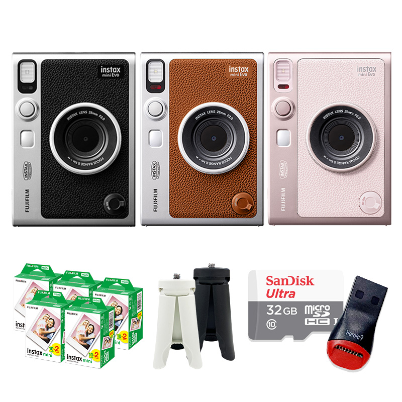 인스탁스 미니에보 evo 즉석카메라+필름 100장+선물세트 439,000원