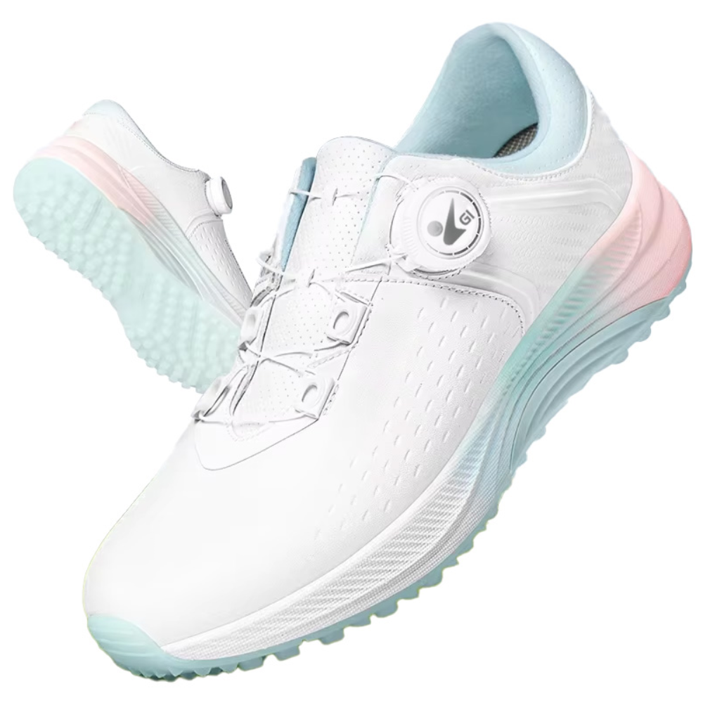 지아이골프 컴포트 프로 V1 여성용 방수기능 프리미엄 미드솔 쿠션감 골프화 74,500원