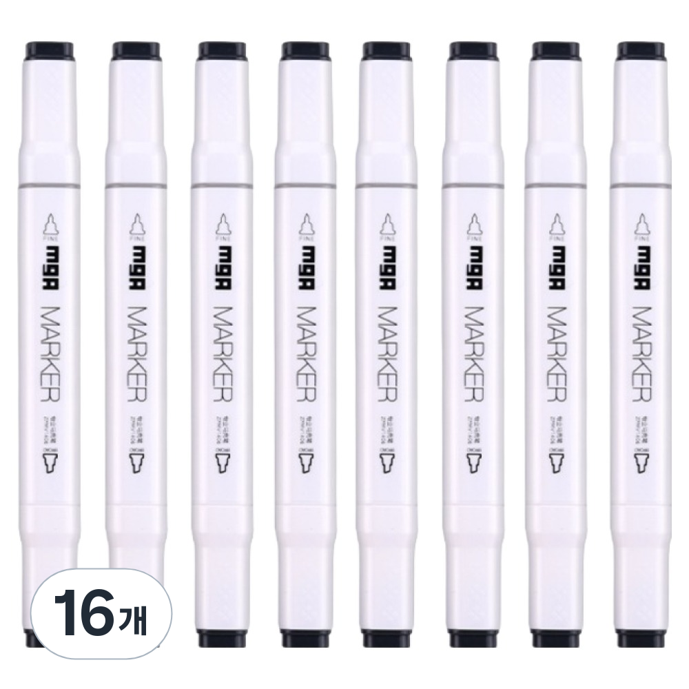 엠앤지 양면 듀얼팁 마카펜 블랙 13,070원