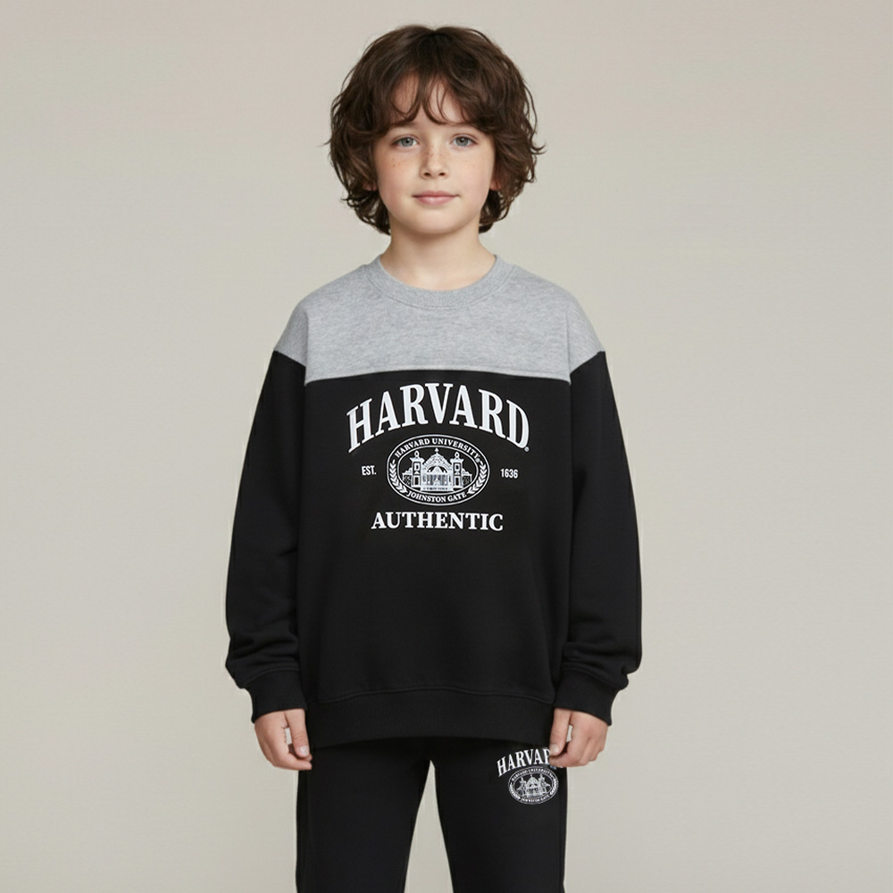 하버드키즈 아동용 컬러블럭 스쿨 맨투맨 HJCCMTF14273 31,080원