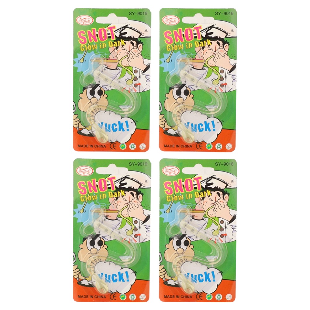 스투피드 코믹하고 리얼한 콧물 모형, 혼합색상, 4개 7,000원