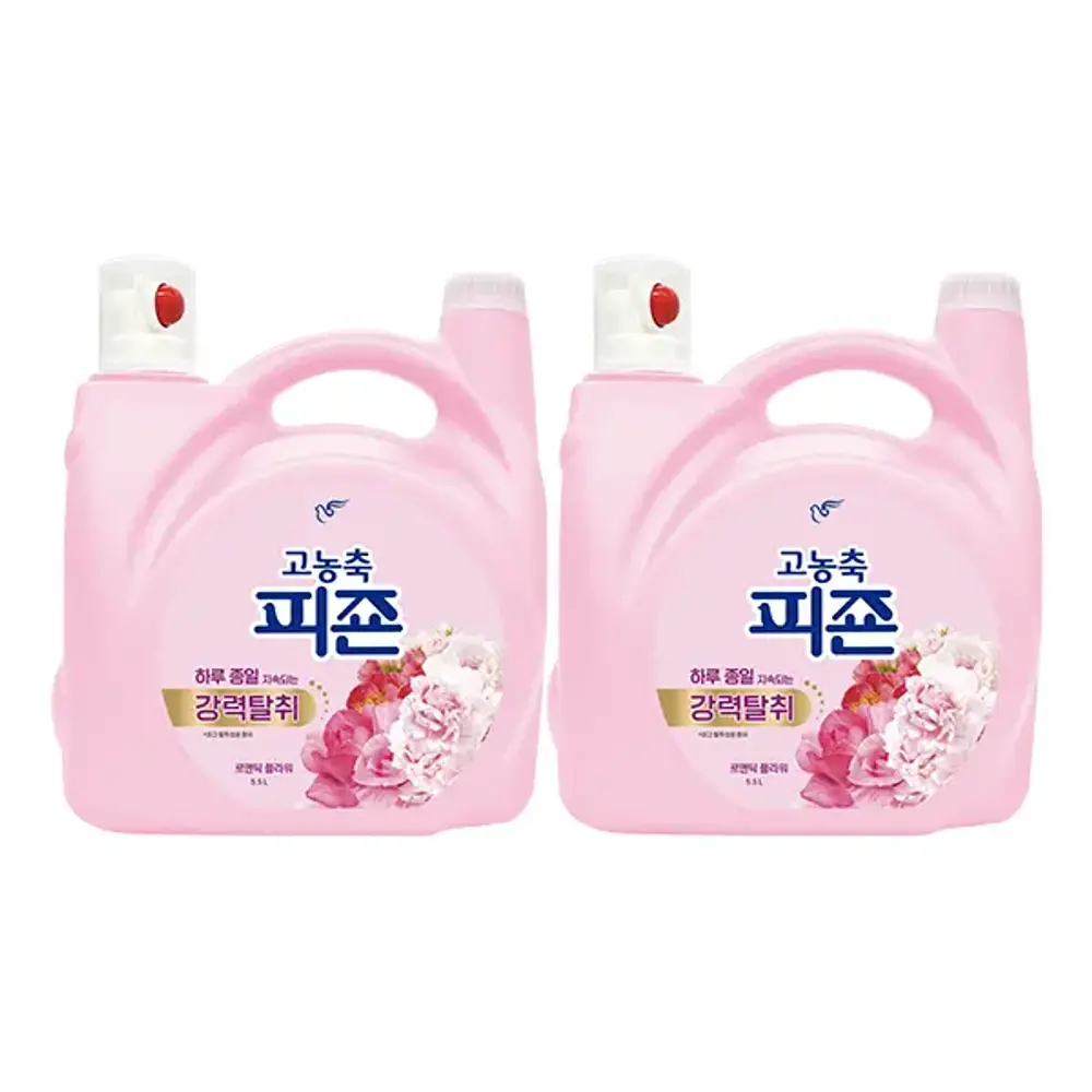 고농축 섬유유연제 대용량 로맨틱플라워 5.5L 2개 피죤, 5.5L, 1개 23,100원
