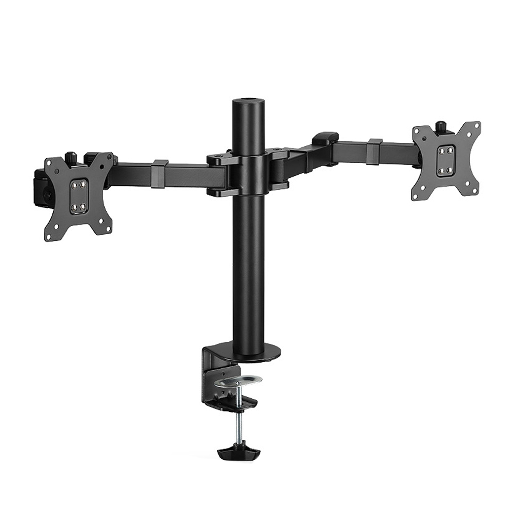 넥시 관절형 듀얼모니터 암 거치대 NX-LDT33-C024, 무광 블랙, 1개 38,430원