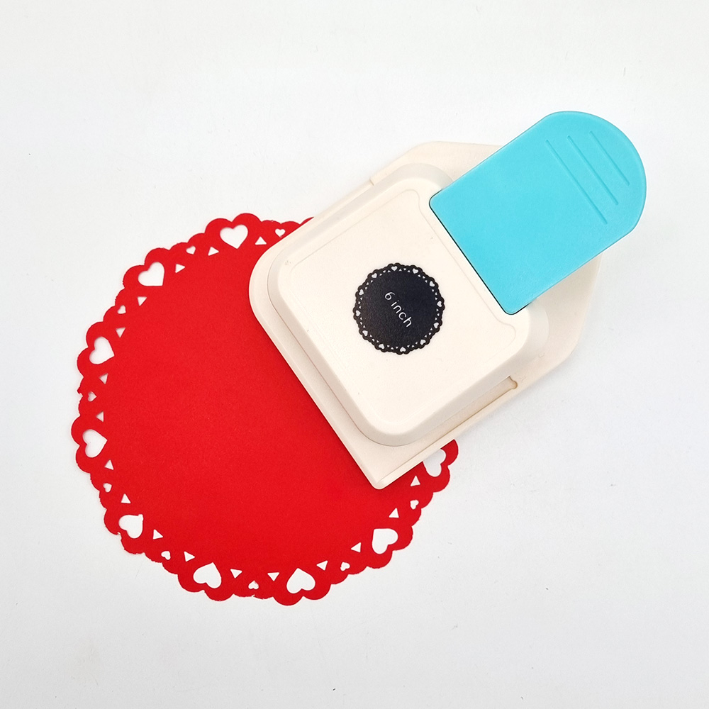 더이안 도일리 레이스 펀칭기 테두리 모양펀치 다이컷 커터기 6인치 6종, 1개, 1번 13,000원