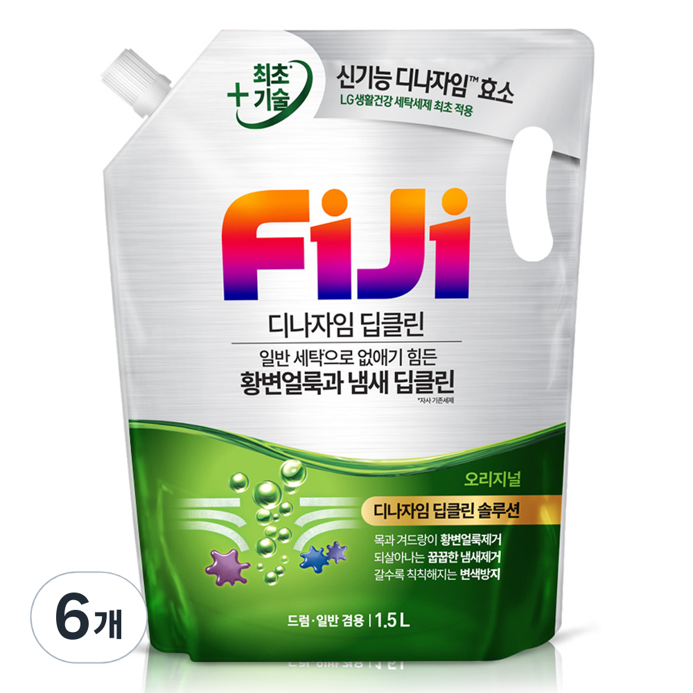 피지 디나자임 딥클린 일반드럼 겸용 오리지널 액상세제 리필 47,400원