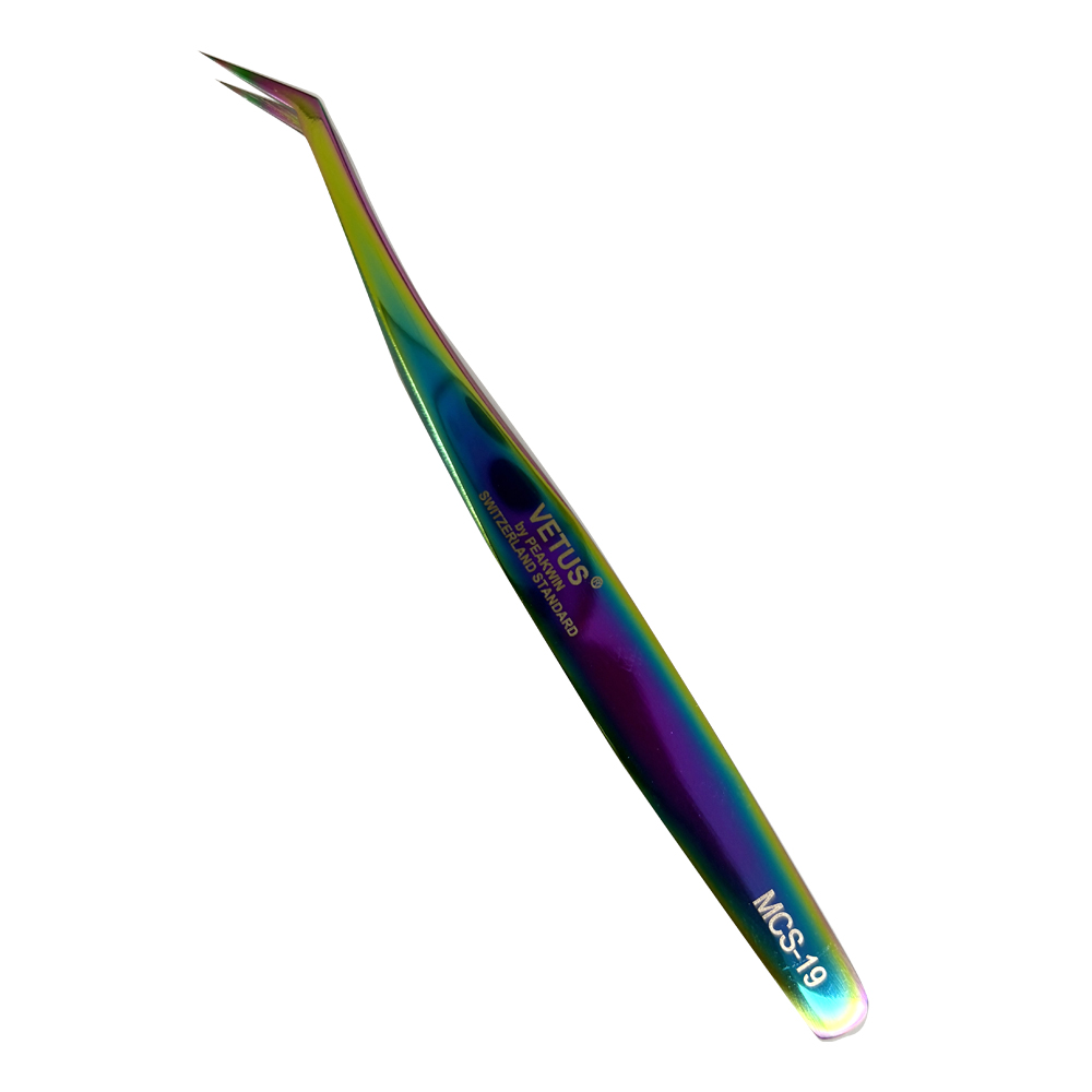 비투스 핀셋 VETUS MCS 19 레인보우 속눈썹연장핀셋 속눈썹핀셋 다꾸핀셋 다이어리핀셋 스티커핀셋, 단일색상, 1개 11,000원