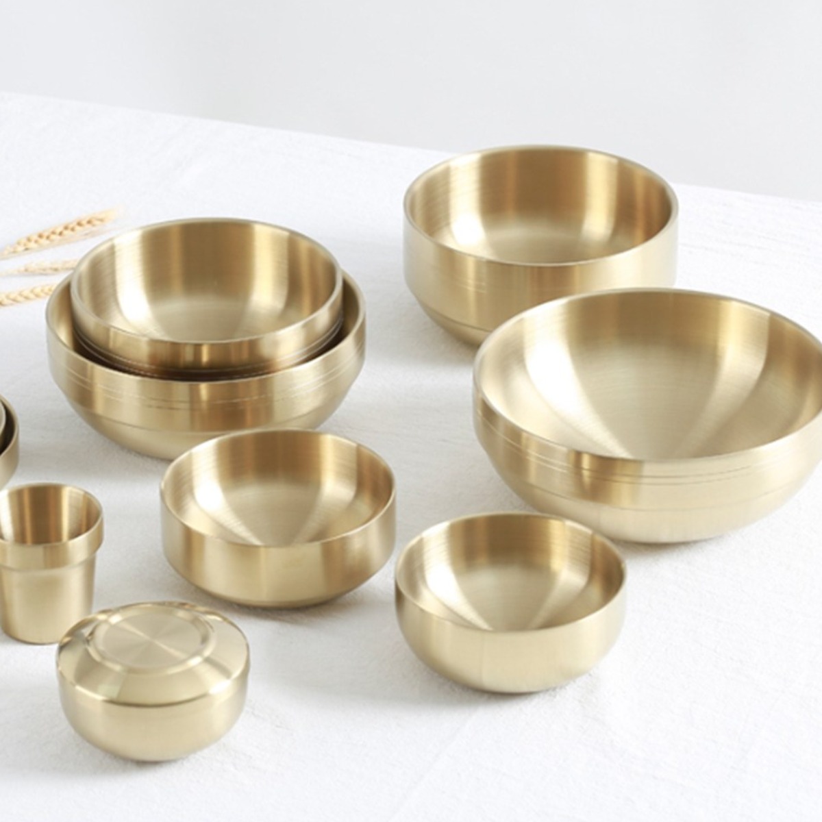 마더쿡 티타늄 이중단열 그릇 세트 보온보냉 진공 식기 골드, 7 티타늄 이중찬기중(11.5*3), 1개 6,700원